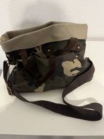 Borsa a tracolla mimetica tela