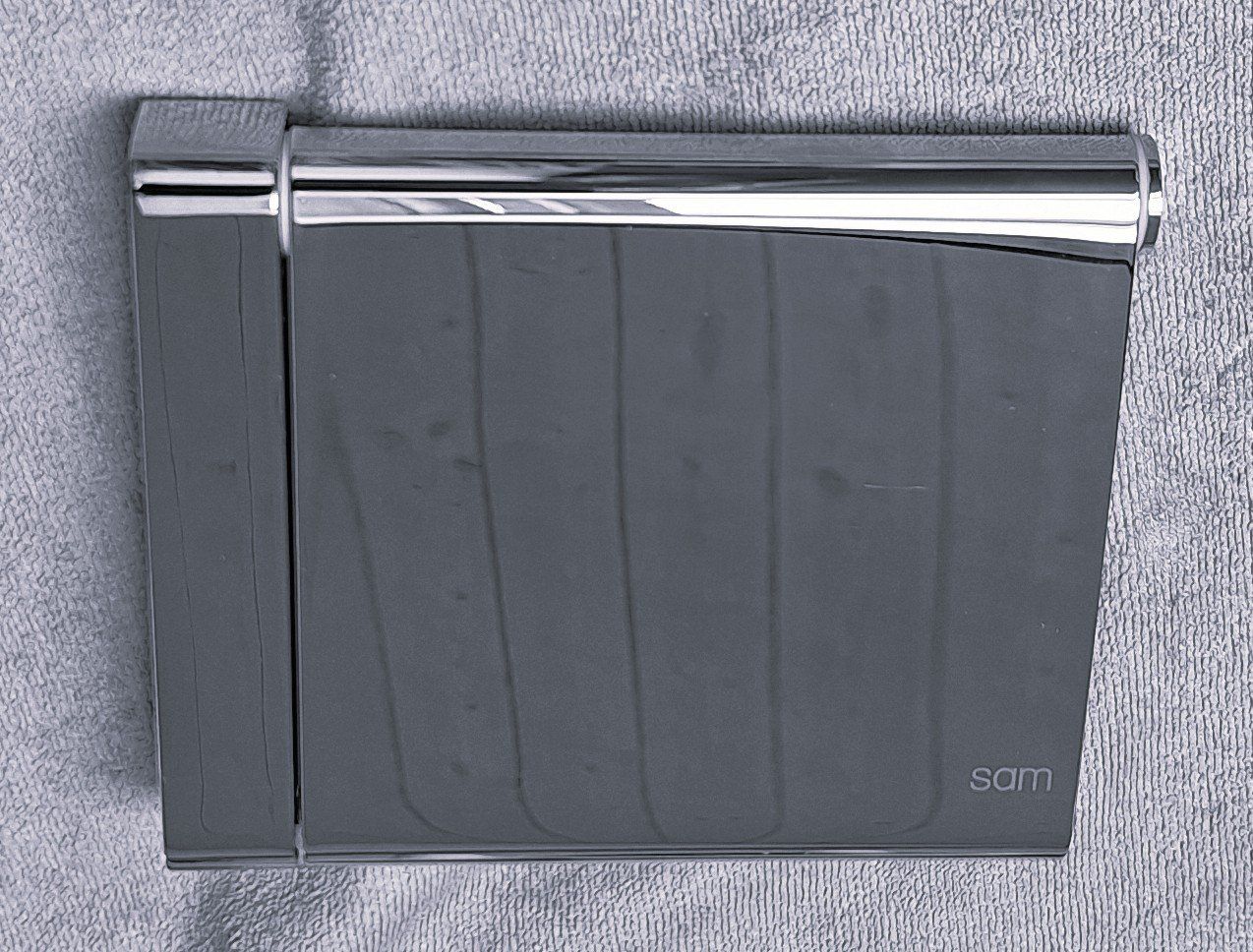 Altri accessori per il bagno: WC-Rollenhalter, Toilettenpapierhalter SAM WAY – Nuovo e nell'imballaggio originale da Winterthur venduto da chvch 1