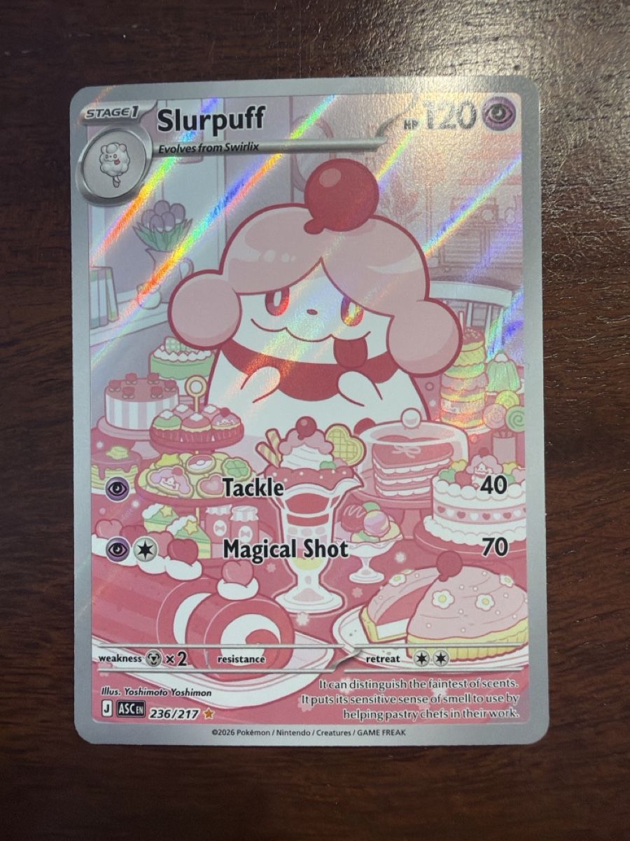 Pokémon Carte collezionabili: Slurpuff (ASC 236) – Nuovo (secondo la descrizione) da Emmenbrücke venduto da Pack_Ripper