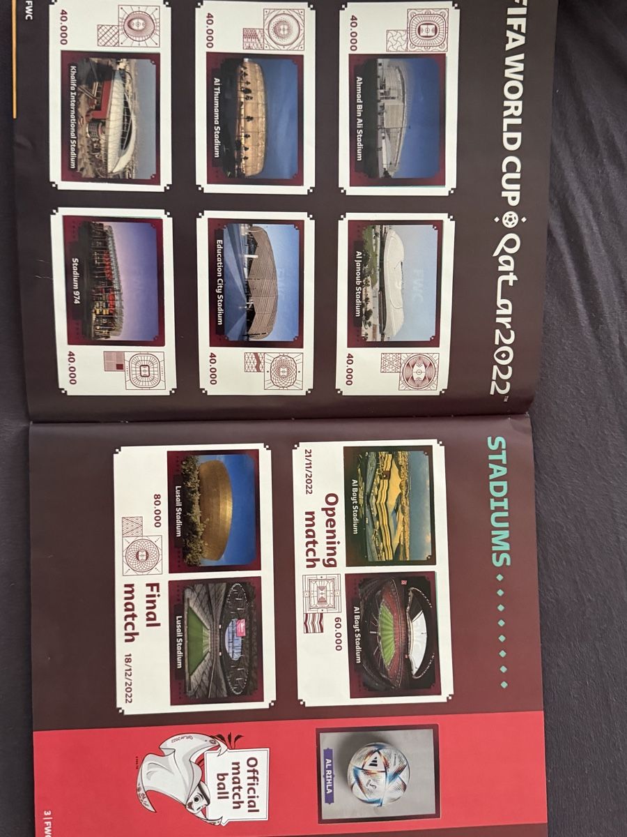 Panini Album: World Cup 2022 Qatar volles Buch – Usato da Brittnau venduto da nicola.suter 2
