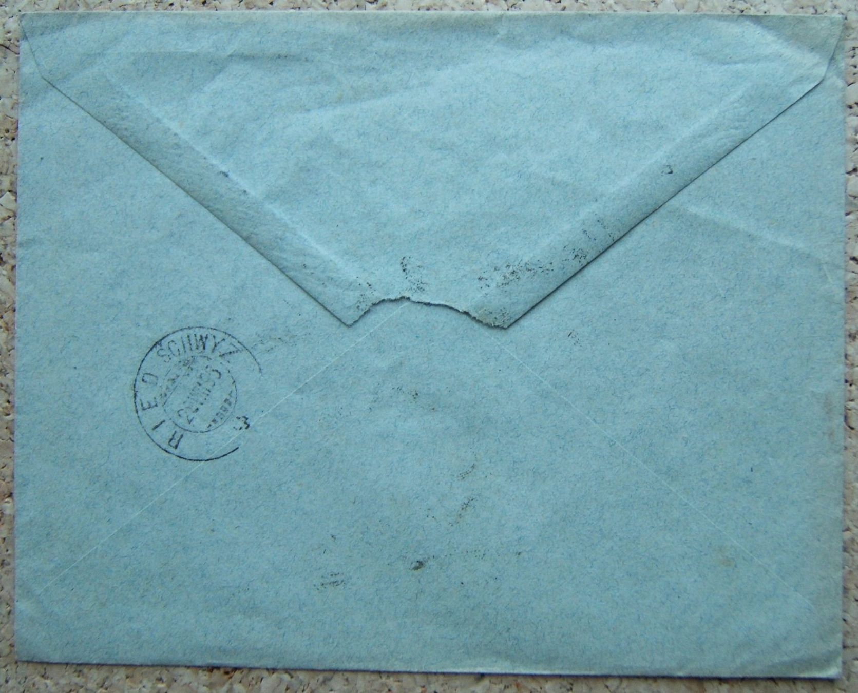 Tous les timbres: BRIEFCOUVERT MORGES - RIED MUOTATHAL 1895 – D'occasion à Brunnen par Nonne04 1
