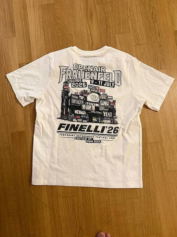 T-shirt: Finelli OAF Merch 2026 – Nuovo (secondo la descrizione) da Frauenfeld venduto da nicola.prestia 1