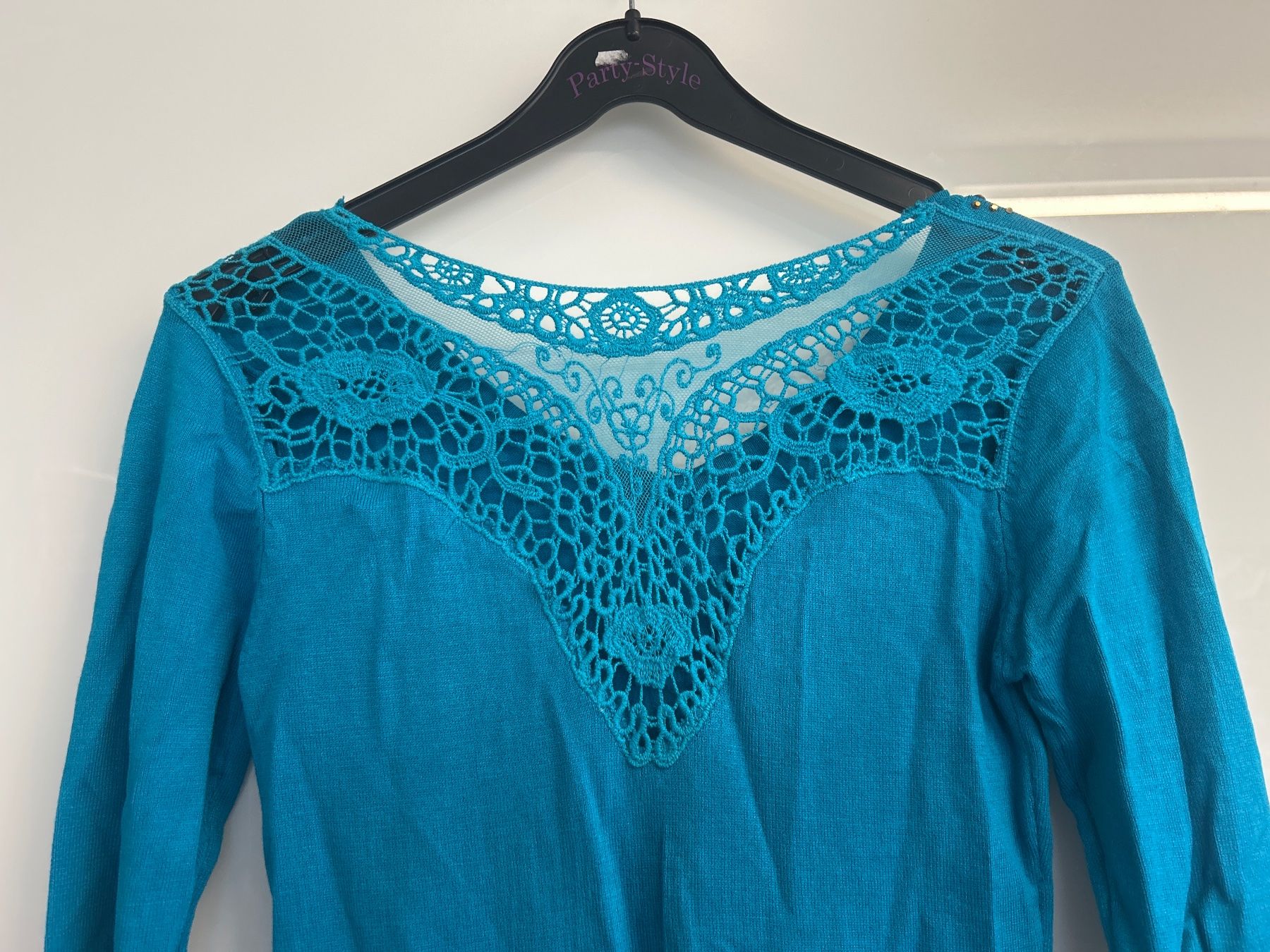 Maglioni & Felpe: Pullover Lang Figurbetont Strass Spitze 1 Size Neu – Nuovo e nell'imballaggio originale da Regensdorf venduto da Spyke55 4