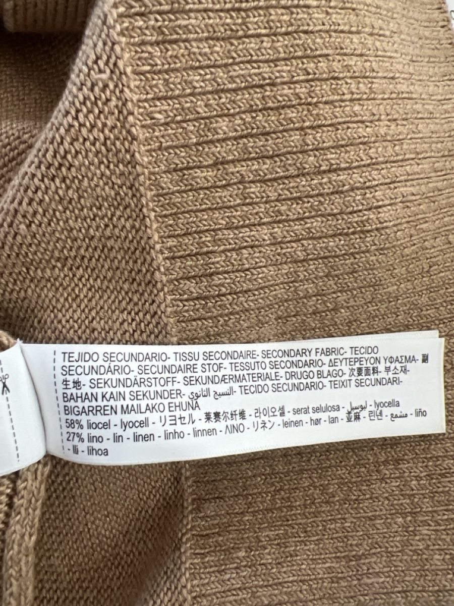 Massimo Dutti Gilet & Giacche senza maniche: Beige Massimo Dutti Cardigan – Usato da Münchenbuchsee venduto da almapalma 3