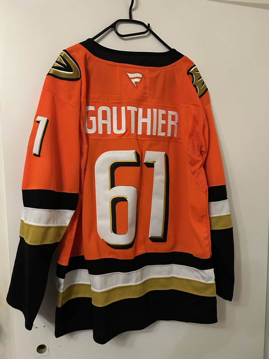 NHL Canottiere & Pantaloni: AnaheimDucks #61GauthierJersey – Nuovo e nell'imballaggio originale da Effretikon venduto da PrimeTimeB 1