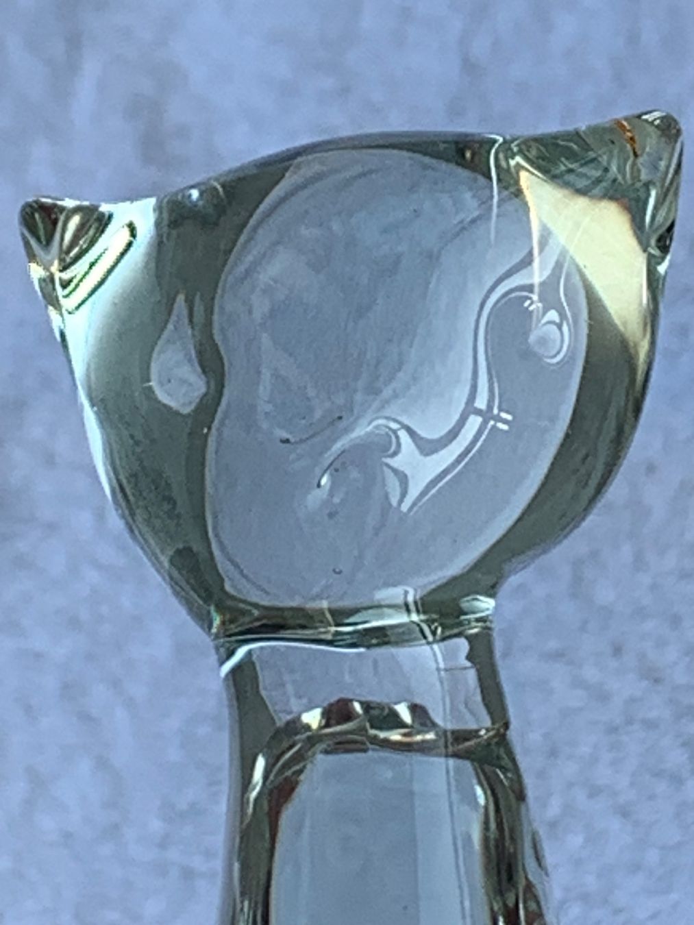 Statuette: Glas - Katze – Usato da Wangen b. Olten venduto da Finolino28 6