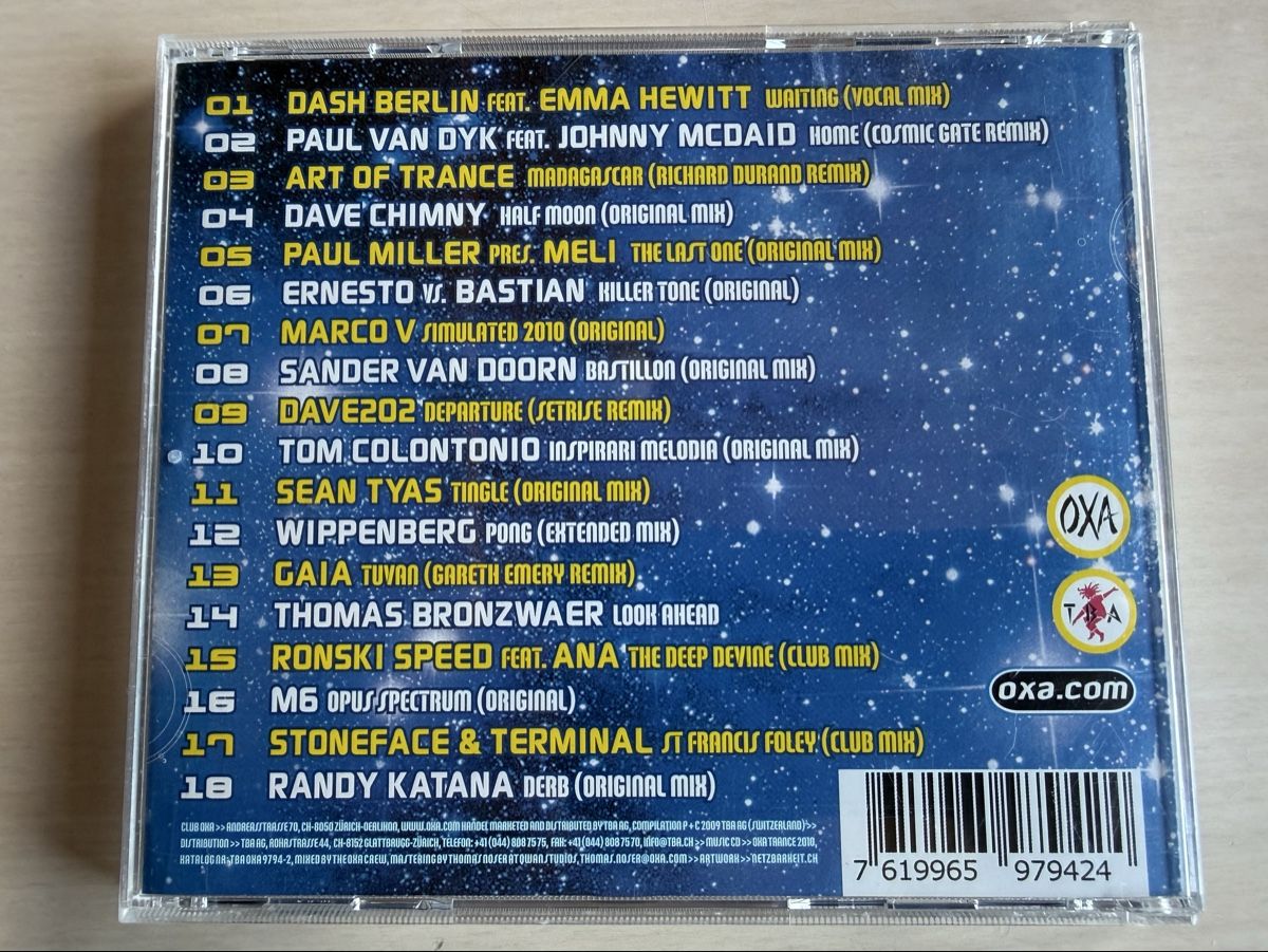 CDs: CD OXA Trance 2010 Compilation  – Gebraucht aus Oberried Brienz von Chyara 1