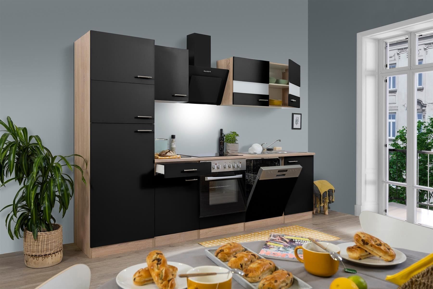 Cucine complete: 737 Küchenzeile Küchenblock 280cm E/SÄ/S – Nuovo e nell'imballaggio originale da Wallenwil venduto da toesstalvertrieb 2