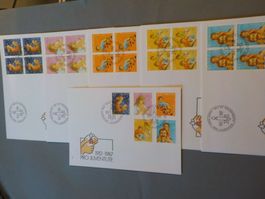 1987, FDC, Pro Juventute