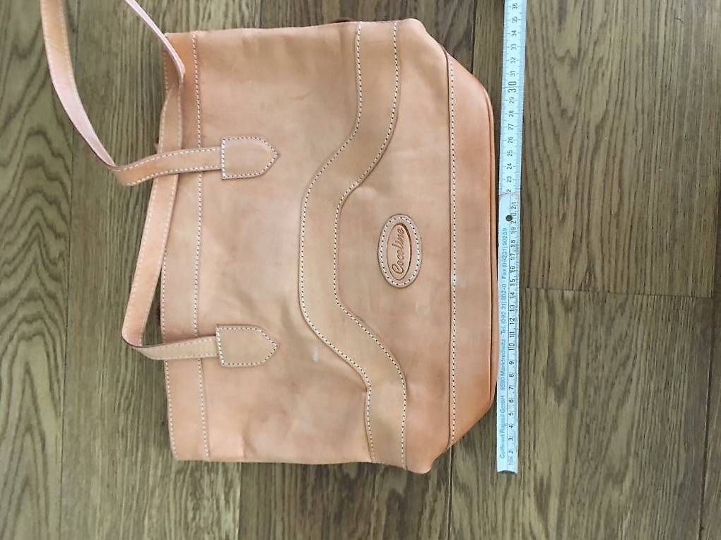 Taschen für Damen: Handtasche, Einkaufstasche aus echtem Leder, Leder Tasche – Gebraucht aus Rebstein von Dom-Grab_83 3