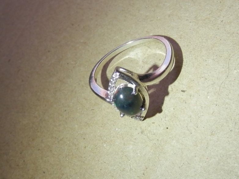 Anelli: Bague avec Black OPAL et multi couleur – Nuovo (secondo la descrizione) da Gals venduto da Vivelesencheres 3