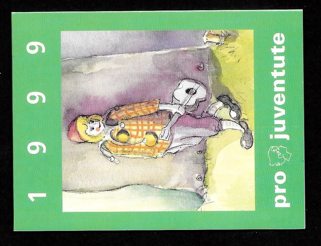 Alle Briefmarken: Pro Juventute Markenheftchen 1999 ET Bern 23.11.1999 – Neu (gemäss Beschreibung) aus Olten von clotaldi