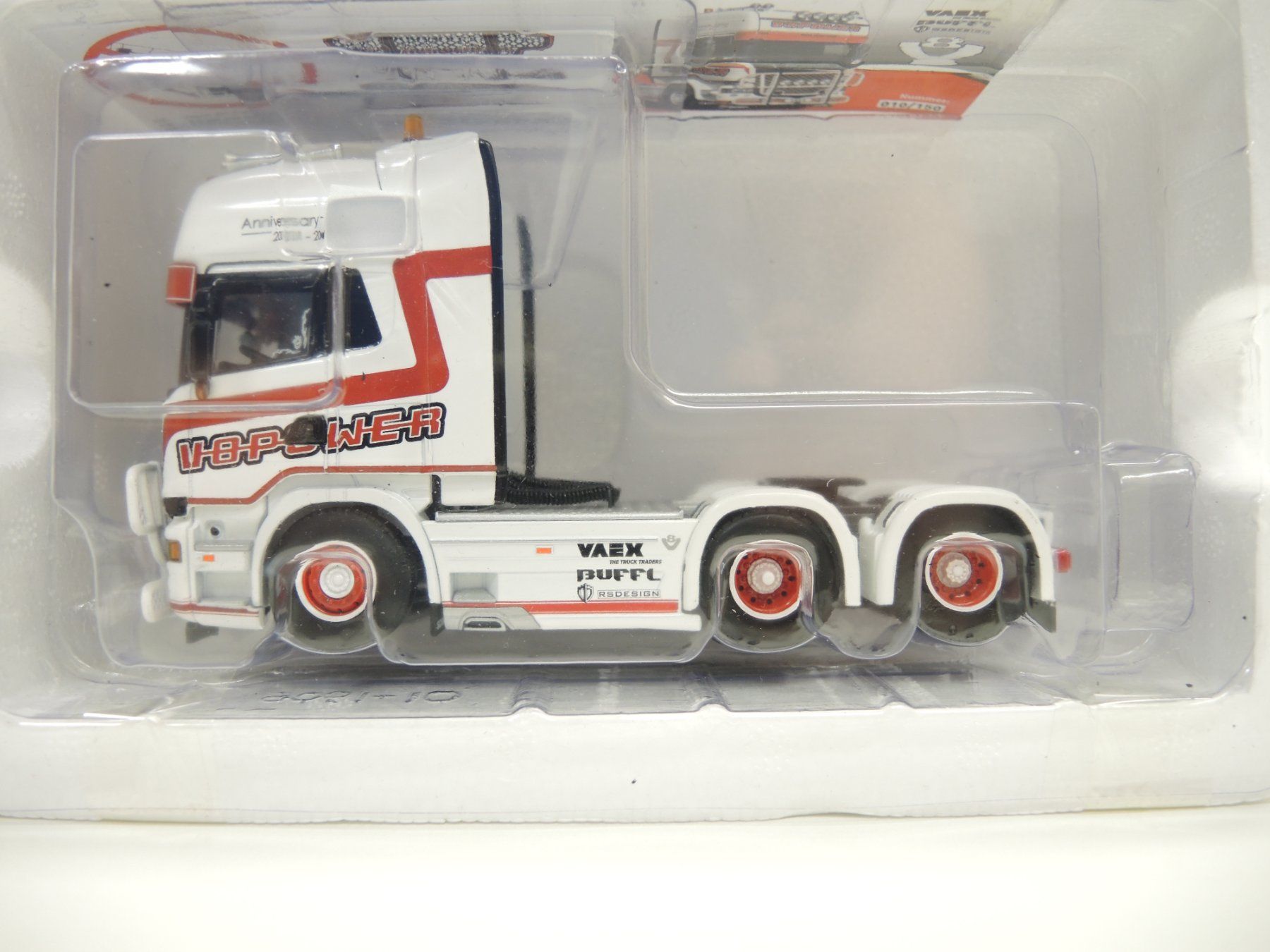 WSI Models Kit di modellismo & Modellini statici: WSI 02-2891 Scania V8 Power weiss – Nuovo (secondo la descrizione) da Dagmersellen venduto da FBM-Bacheli