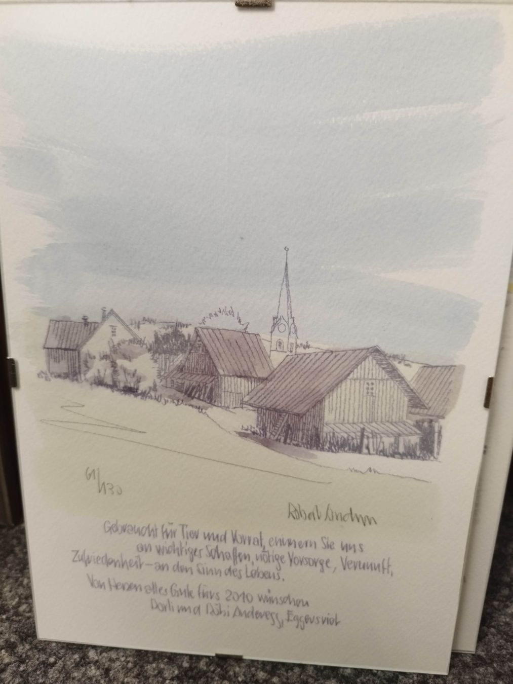 Grafiken & Lithographien: Litho Robert Röbi Anderegg – Gebraucht aus St. Gallen von Hillsong