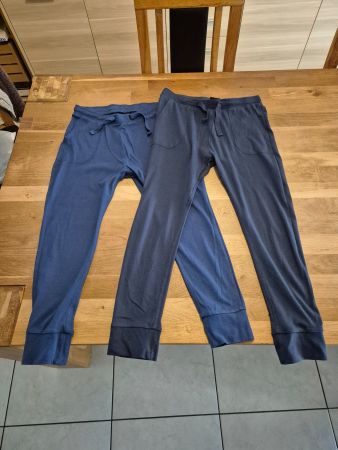 2 Pyjama-Hosen Gr. 158/164 von H&M, 100% Baumwolle