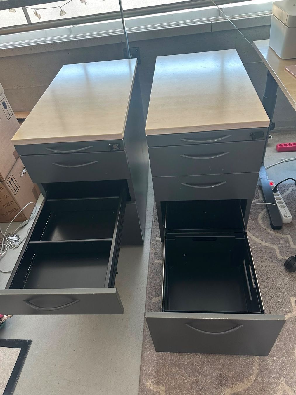 Korpus: 2 Korpus Büro-Rollcontainer | Schubladencontainer | – Gebraucht aus Bern von Llcoole2000 3