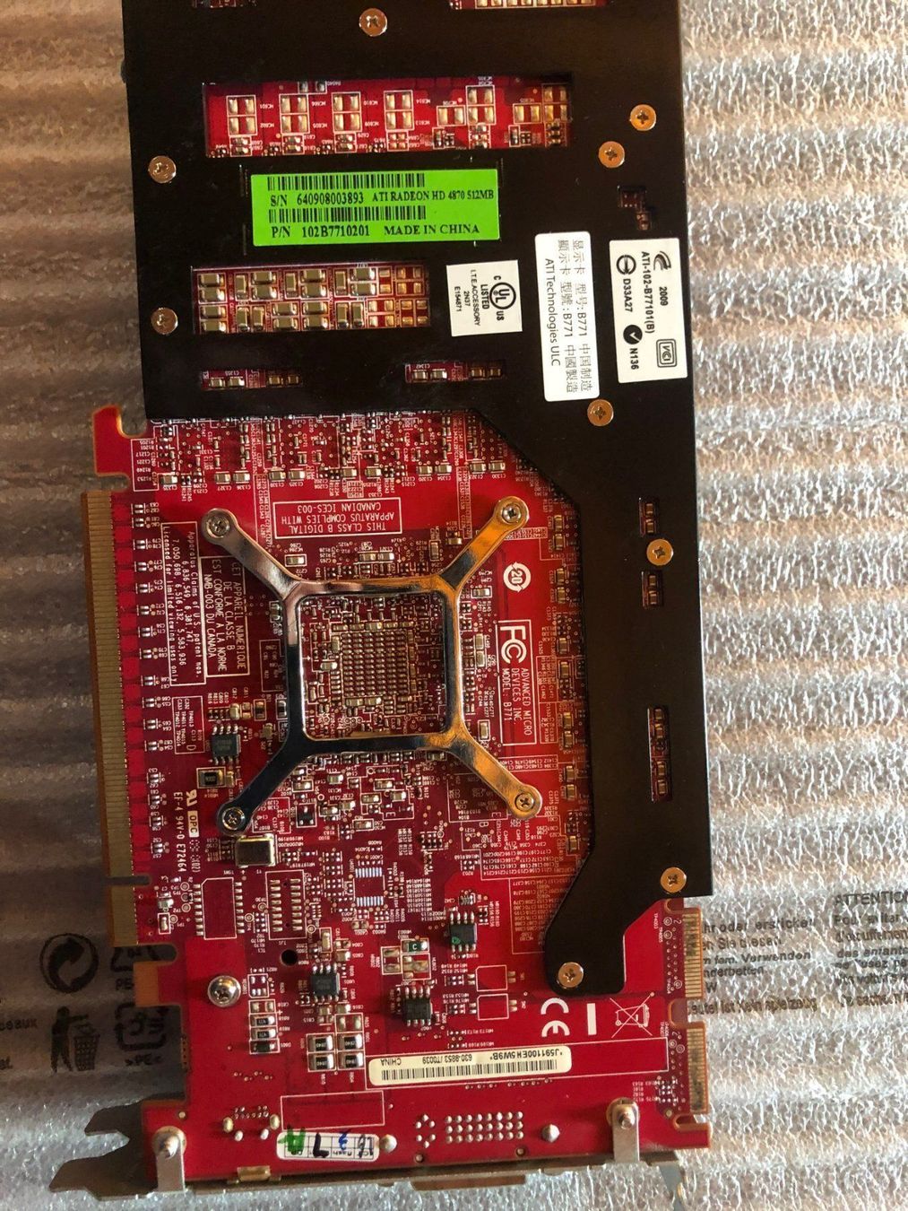 Schede grafiche: ATI RADEON HD 4870 512 MB – Usato da St. Margarethen TG venduto da Mac-PC 2