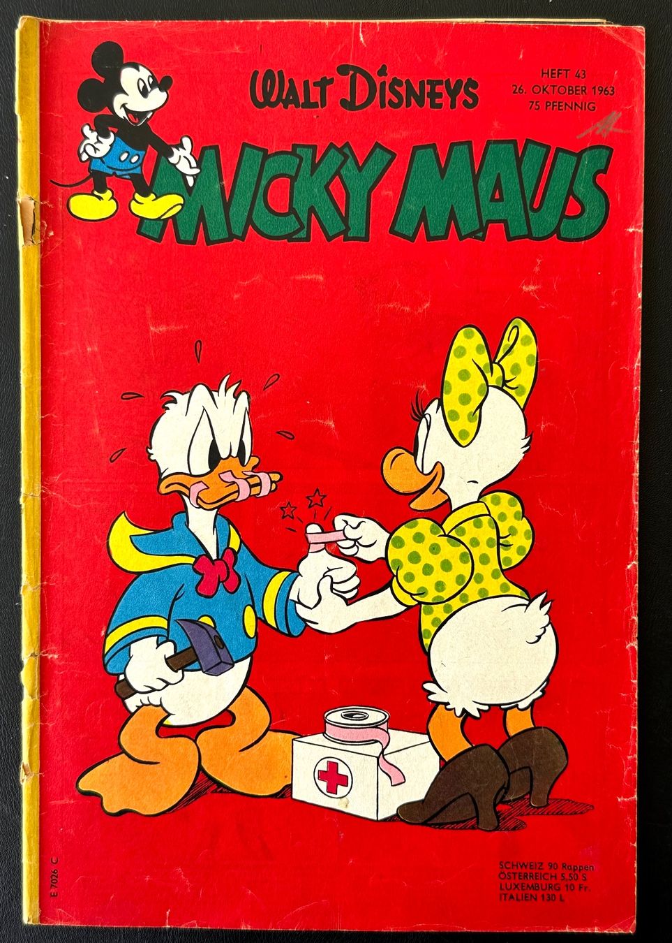 Fumetti: Mickey Maus Nr.43 1963 – Usato da Seltisberg venduto da quadartswiss