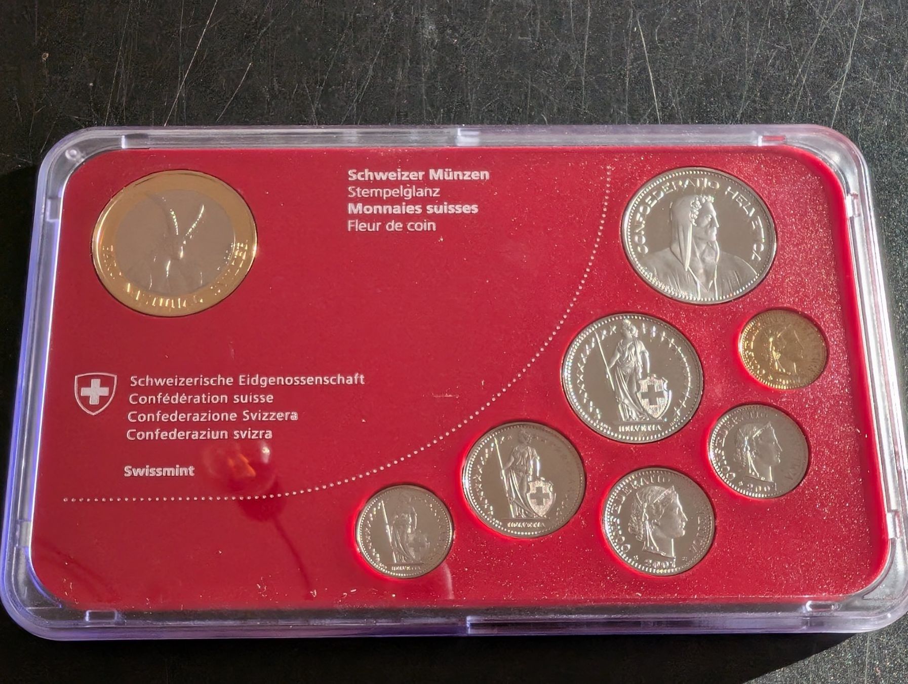 Tutti le monete: Münzsatz - Steinbock 2007 (Stempelglanz) – Usato da Härkingen venduto da Laaleeluu15 2