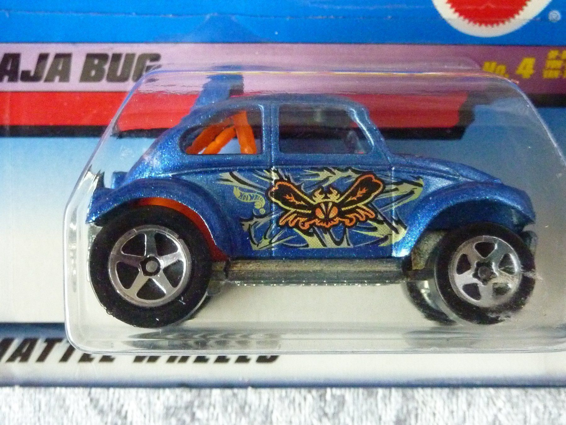 Hot Wheels Modellini d'auto: VW Baja Bug Blue 1:64 – Nuovo e nell'imballaggio originale da Dürrenäsch venduto da modellautos4you 2