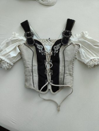 Dirndl Oberteil Leinen