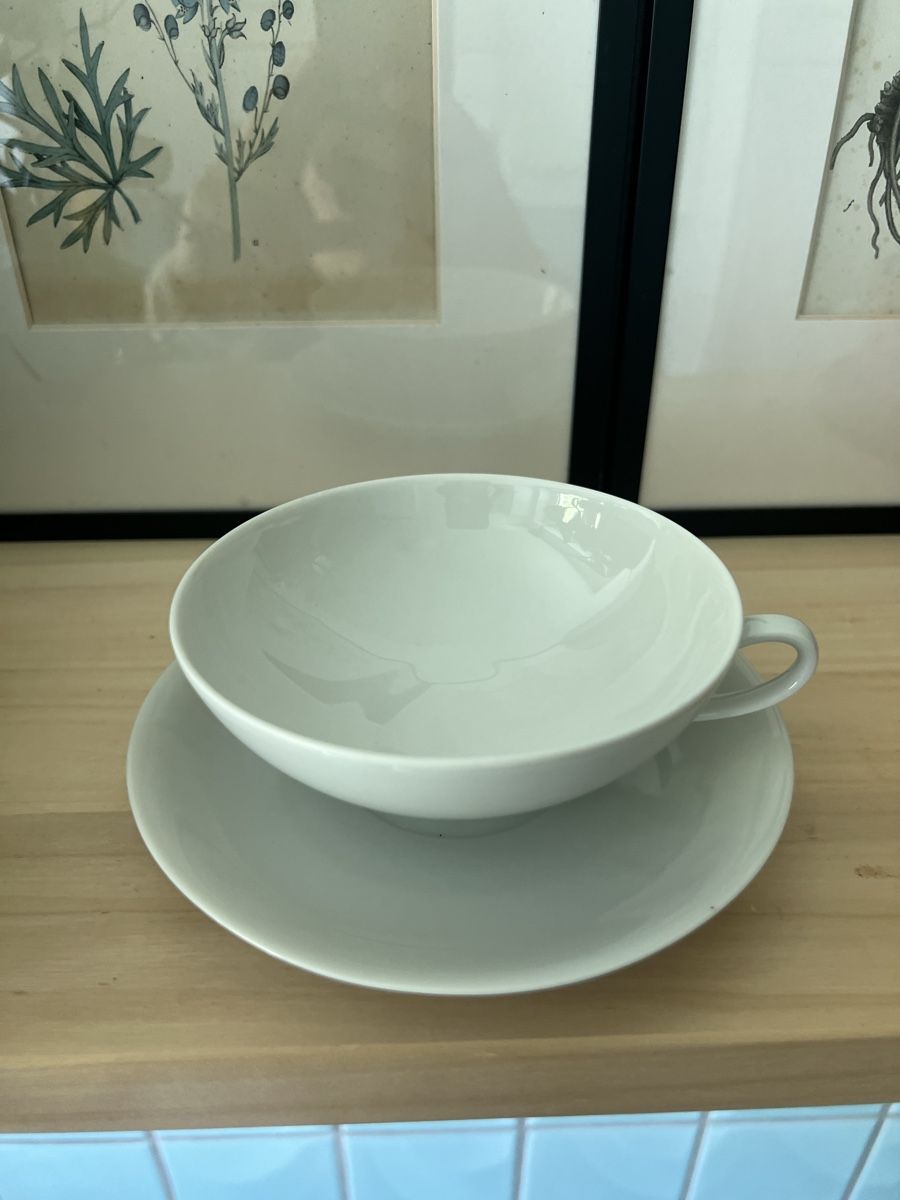 Tasses: 5 tea cup white porcelain – D'occasion à Zürich par Zurich_TimeCapsule 2