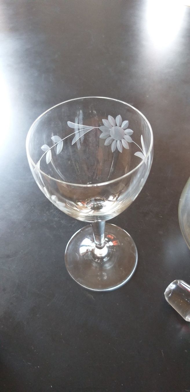 Caraffe: Karaffe für Wein mit Glas – Usato da Rodels venduto da sol_pq169 3