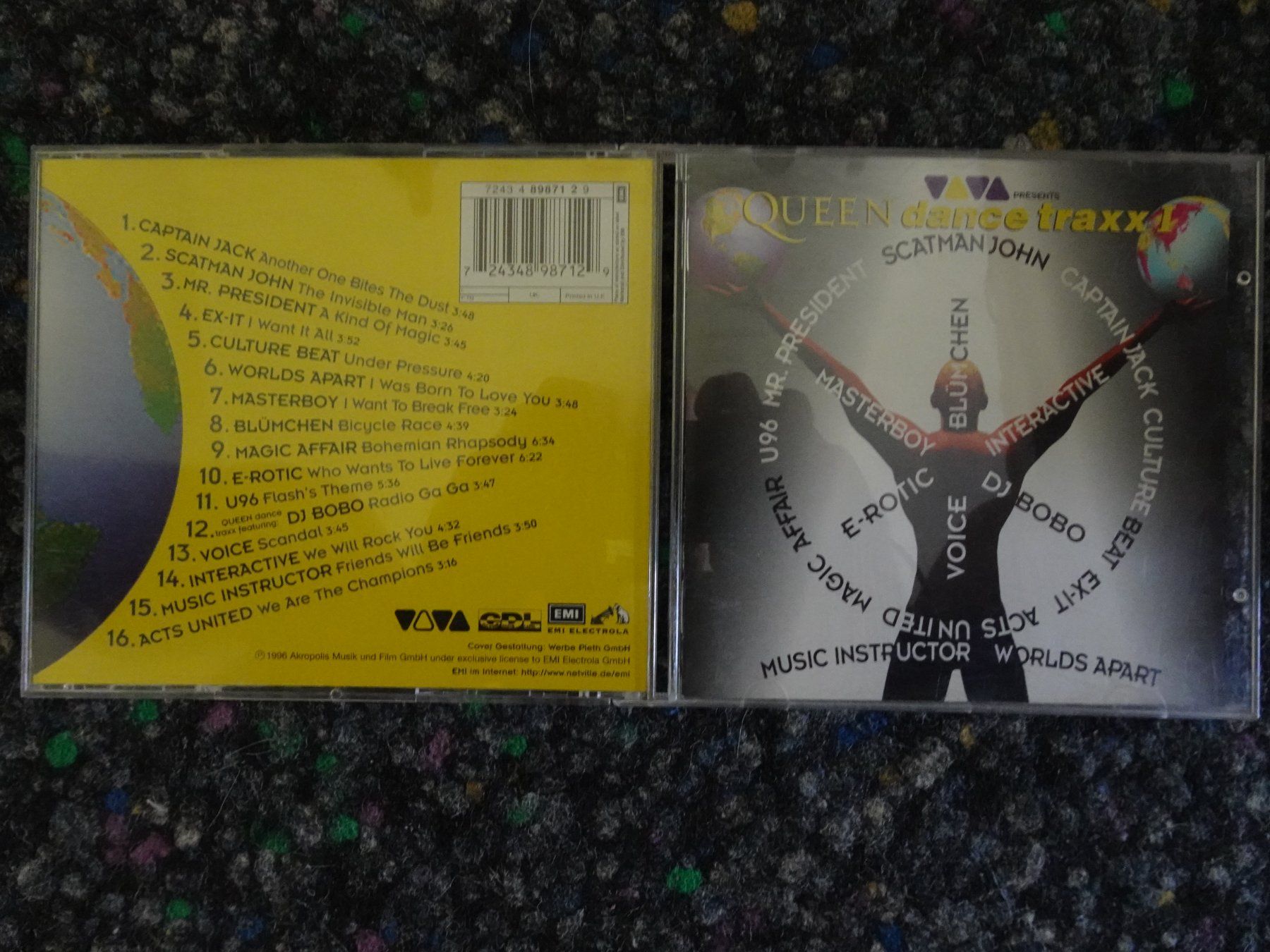 CDs: CD : Sampler: Queen dance traxx – Gebraucht aus Lotzwil von Kiddis