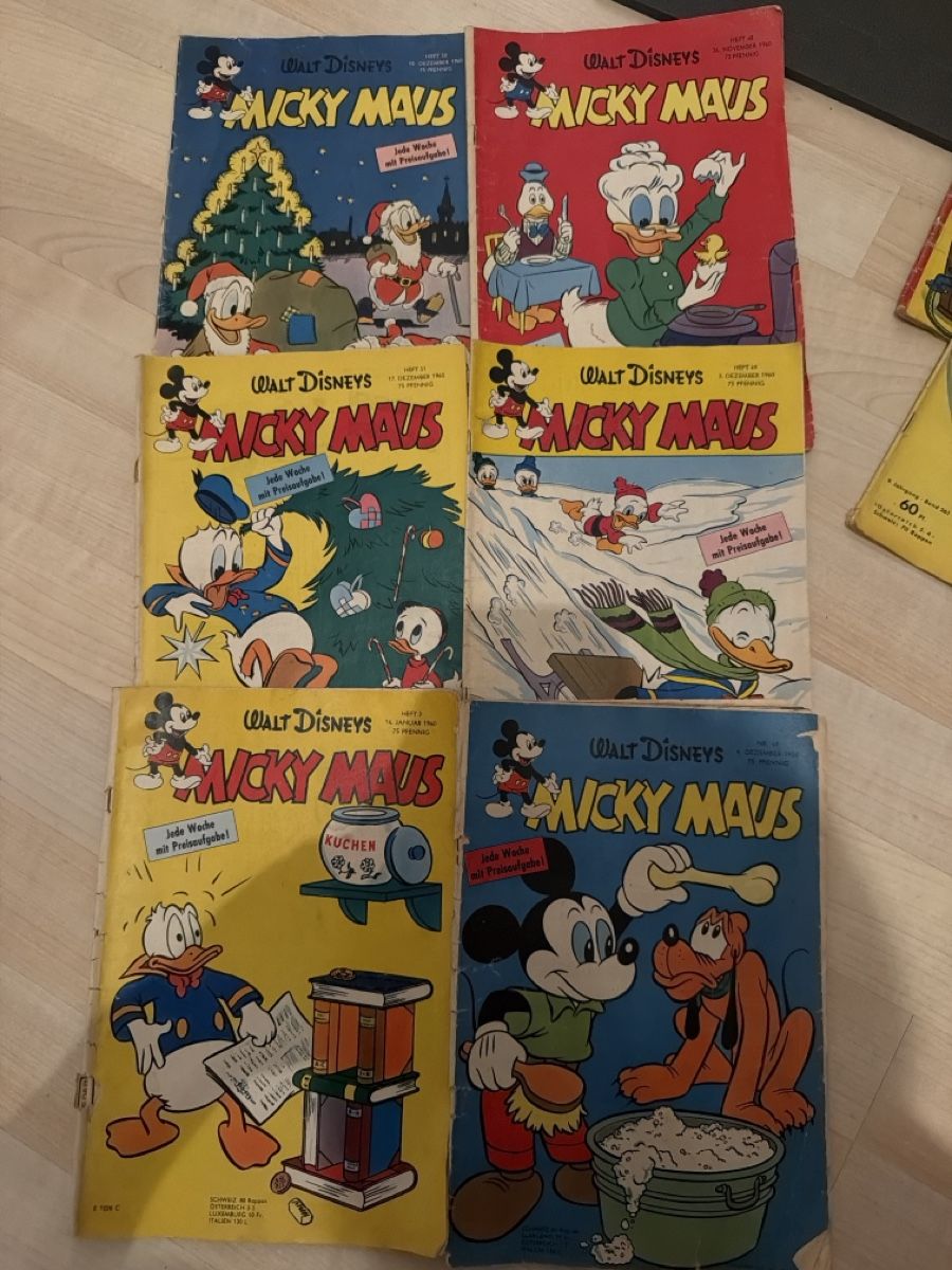 Fumetti: Walt Disneys Micky Maus Comics aus 1960 – Usato da Bergdietikon venduto da mimxmy