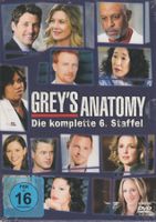 DVD GREY'S ANATOMY die komplette 6. staffel new‪‪ 6 dvd box