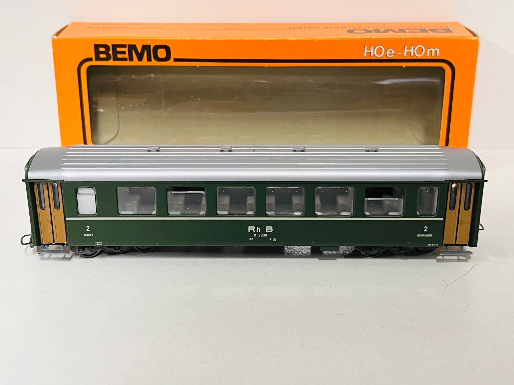 Bemo Modelleisenbahnen: Bemo 3254  RhB B 2309 Personenwagen – Neu (gemäss Beschreibung) aus Neuenhof von ludovicco 2