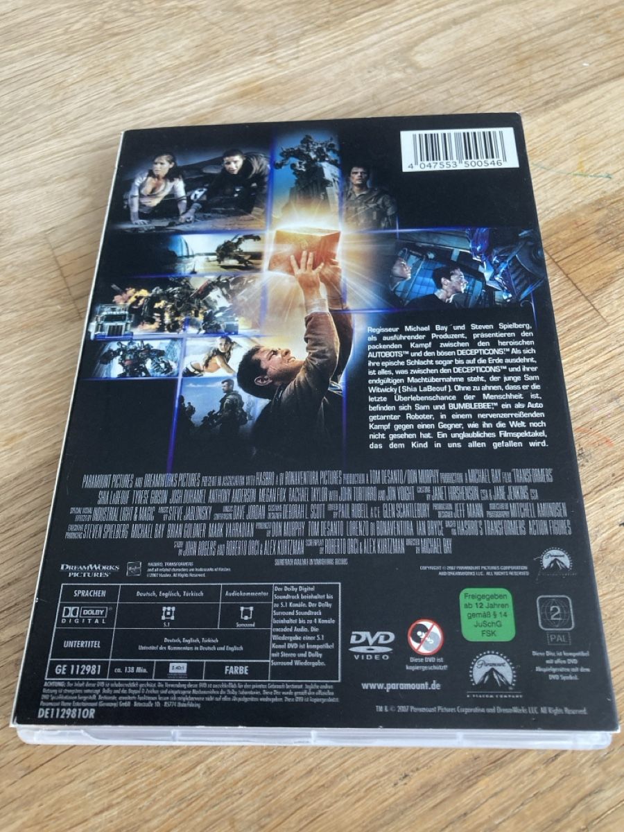Tutti i DVDs: Transformers dvd – Usato da Seengen venduto da Predator86 1
