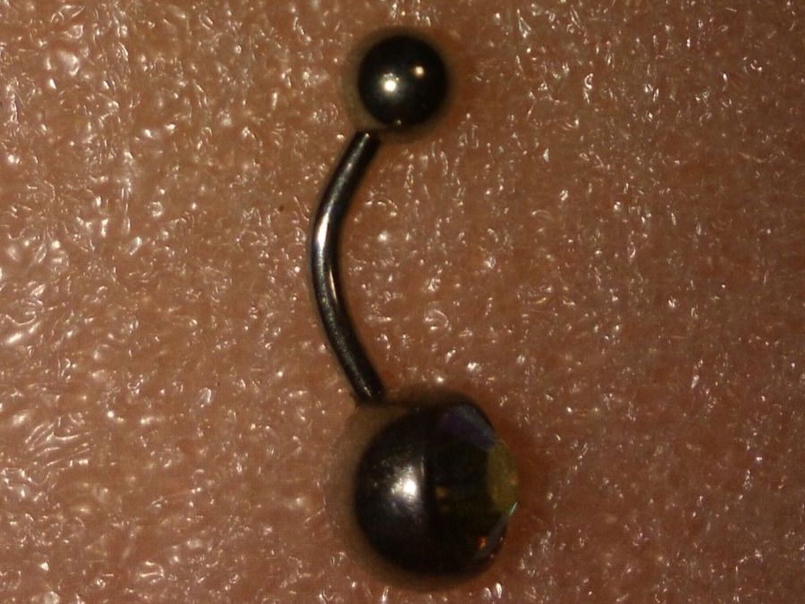 Gioielli per piercing: bauchnabel piercing,,mit gefärbt zerkonia – Nuovo (secondo la descrizione) da Basel venduto da bijoutrie_4 1