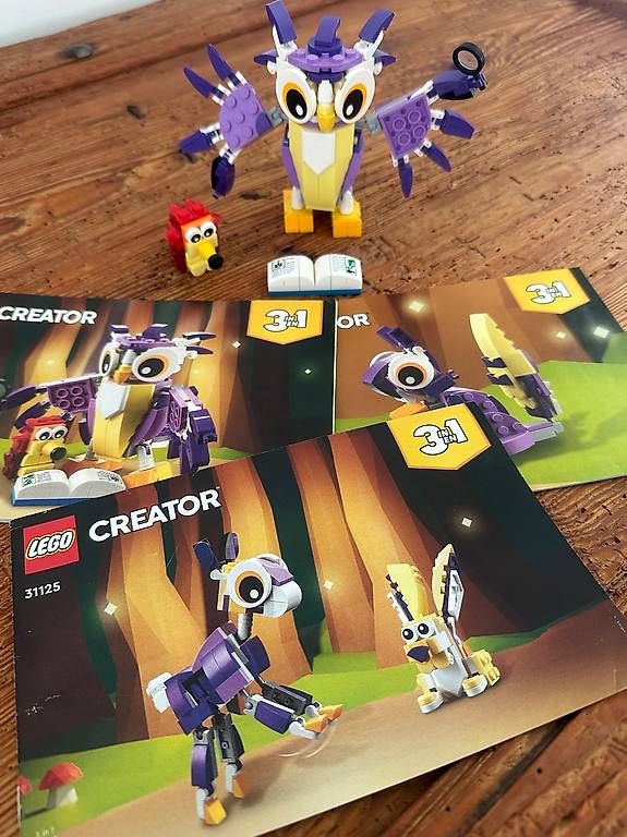 Kit di costruzioni: Lego Creator 3in1 31125 Wald-Wesen Eule – Usato da Adlikon venduto da suermel2000 1