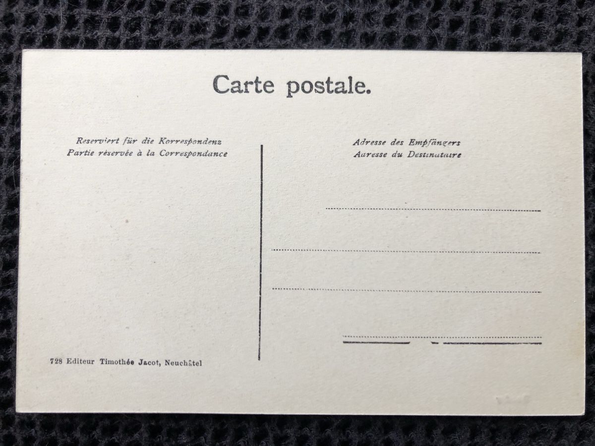 Cartoline postali: Ansichtskarte Boudry – Usato da Näfels venduto da fritzjk 1