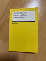 Buch: Gottfried Keller - Romeo & Julia auf dem Dorfe