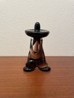 Vintage Muranoglas Skulptur Mexikaner Archimede Seguso Figur
