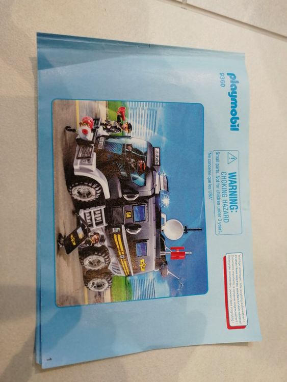 PLAYMOBIL City Action SEK-Truck - 92-tlg Polizei Spielset Mit Licht & Sound, Ab 5 Jahren