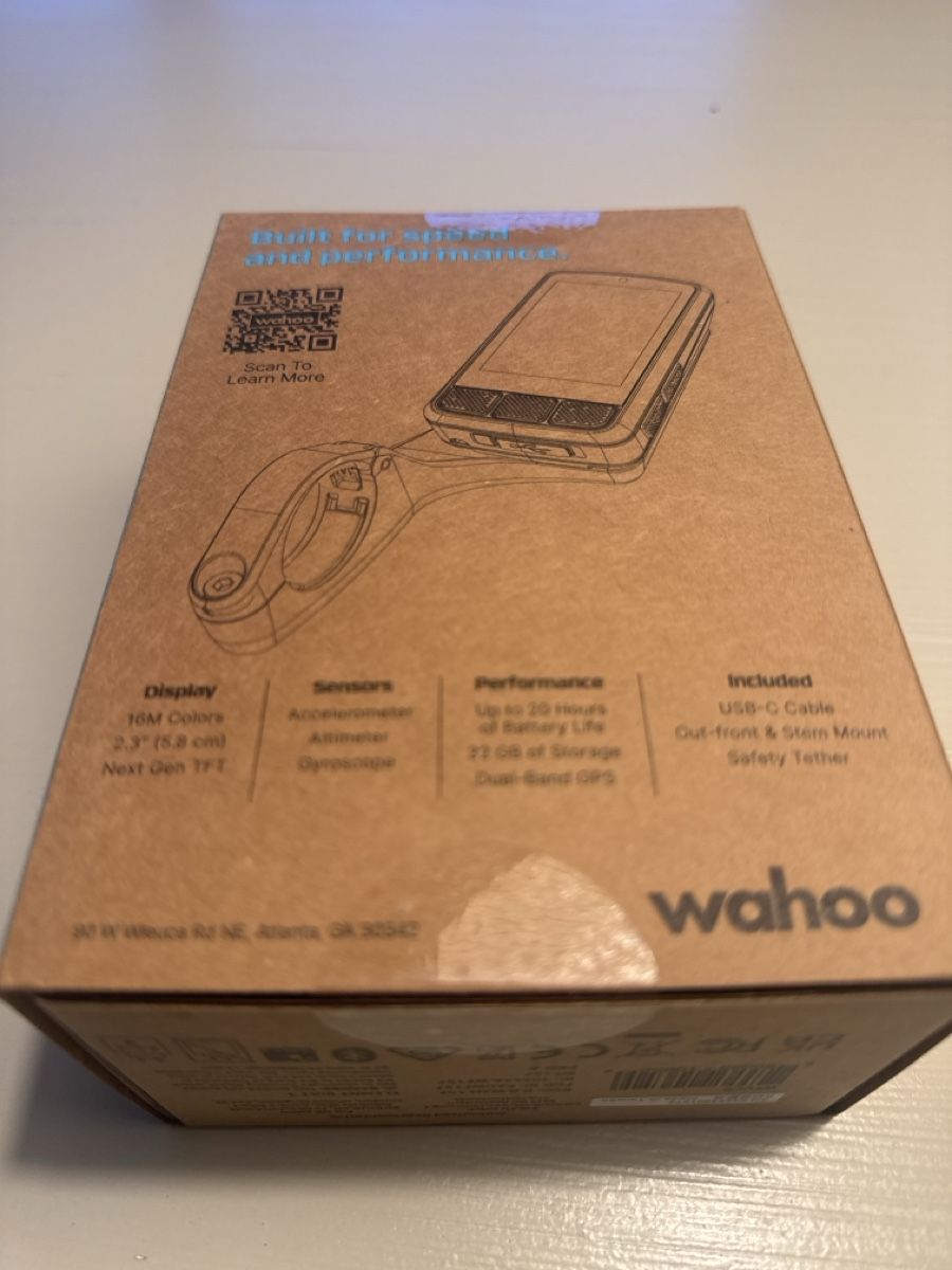 Computer & Strumenti di misurazione: Wahoo ELEMNT BOLT 3 – Nuovo e nell'imballaggio originale da Morges venduto da Sageandme