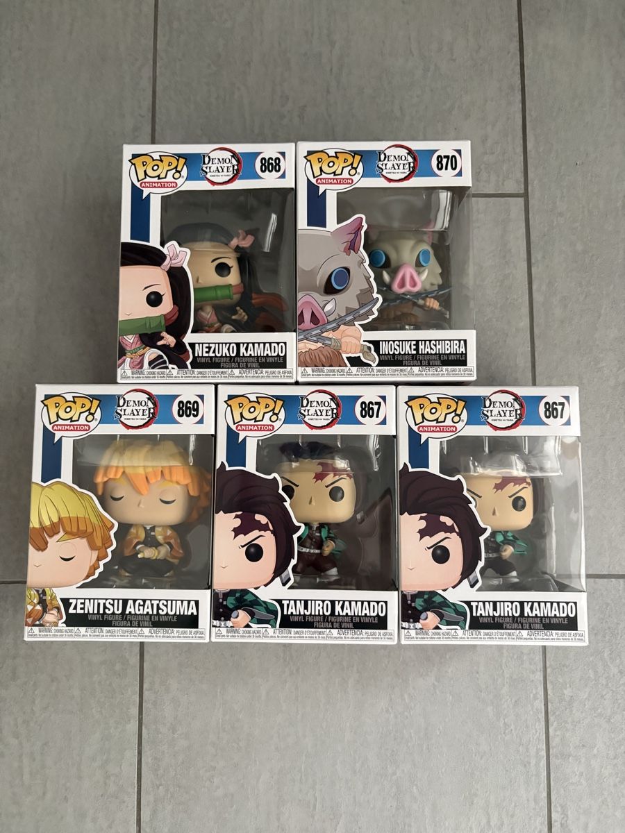 Funko Statuette: Funko Pop Demon Slayer Figuren Sammlung – Nuovo (secondo la descrizione) da Chur venduto da Obito4242
