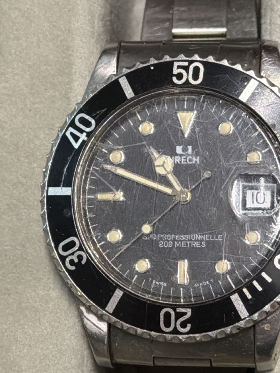 Uhren: Orologi URECH lotto 3 pezzi 2 sub professionale 1 data – Gebraucht aus basel von Swiss._.1978 1