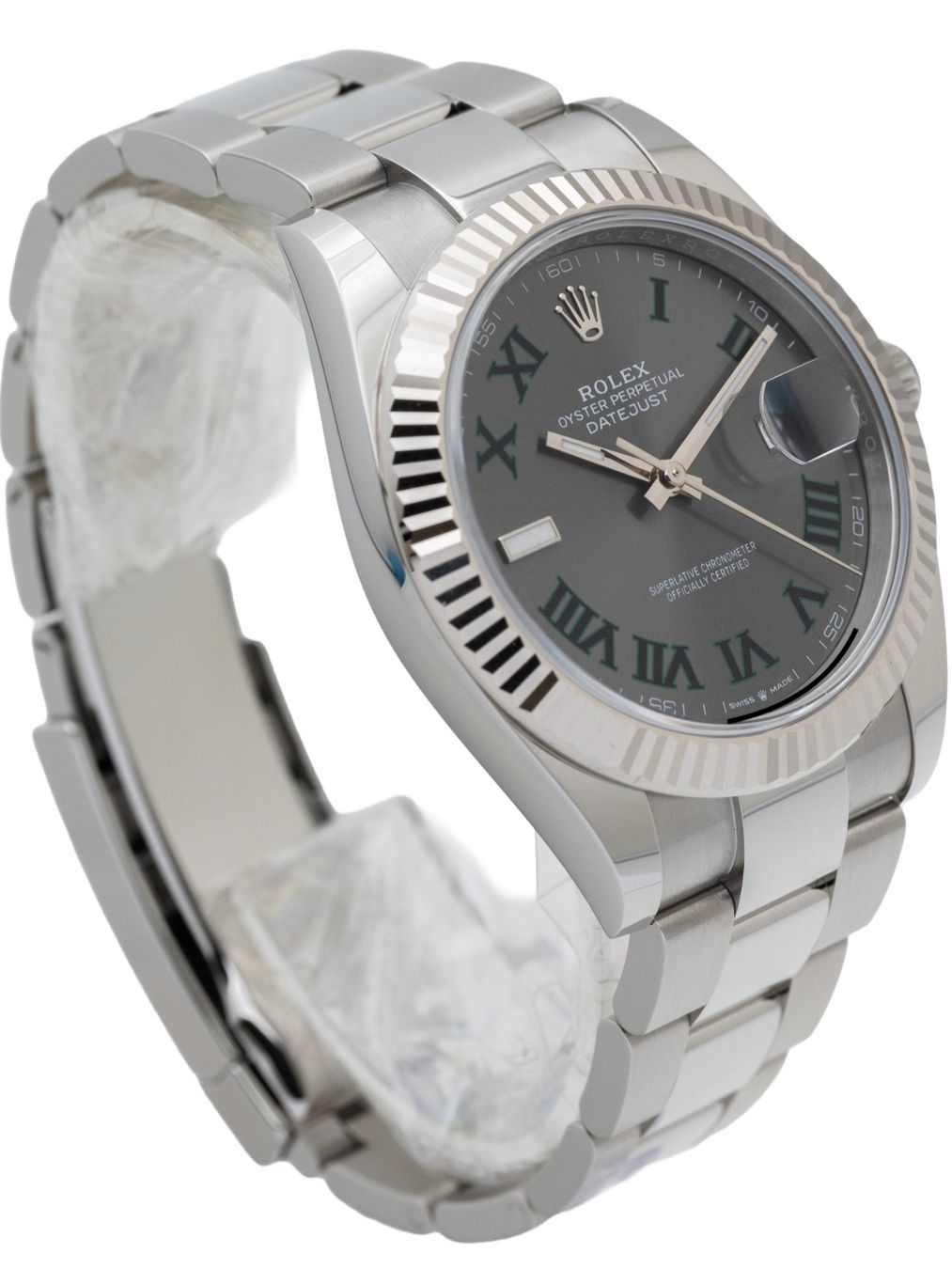 Rolex Orologi: Rolex Datejust 41 Wimbledon New Full set 9.2026 – Nuovo e nell'imballaggio originale da Genève venduto da Swisstreasures-SA 1
