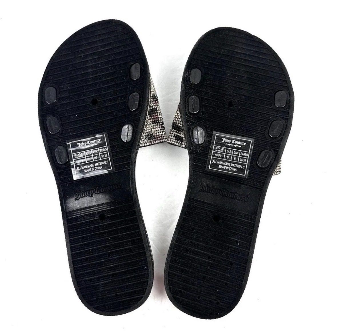 Juicy Couture Damenschuhe: Juicy Couture Glitzer Sandalen – Neu (gemäss Beschreibung) aus Wettingen von img_nt6b 2