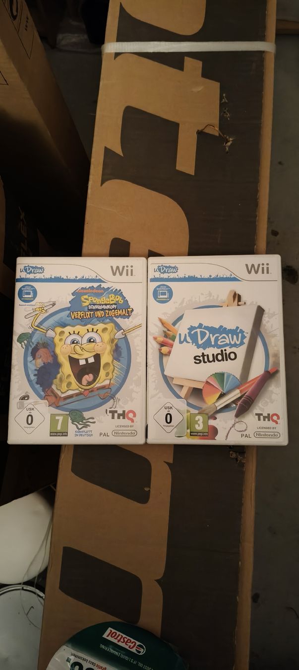 Nintendo Giochi: Wii Spiele: Spongebob + U Draw Studio - Top Spiele – Usato da Oensingen venduto da ece_8k7q