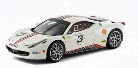 Ferrari Modellini d'auto: Ferrari 458 2009-2016 Challenge #3 weiss / Decor    1:43 – Nuovo e nell'imballaggio originale da Gerlafingen venduto da espero88 5