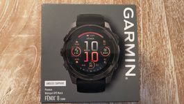 GARMIN Fenix 8 51mm AMOLED / Sapphire - schwarz