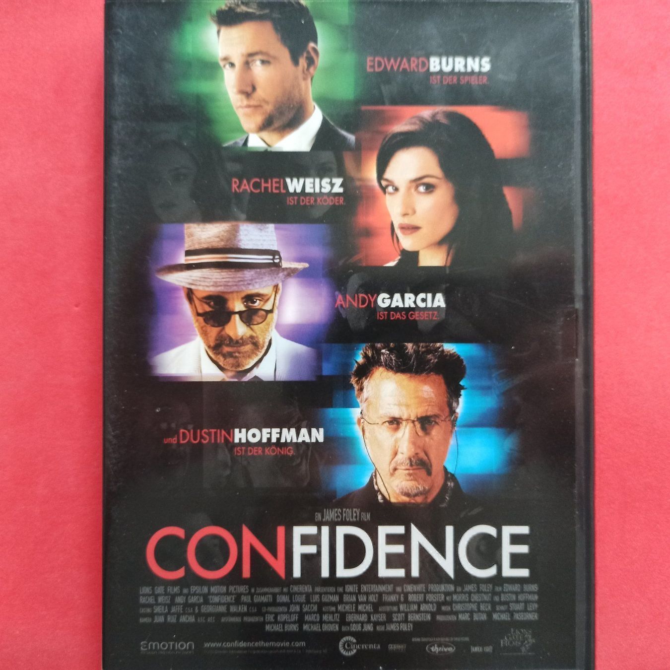Alle DVDs: Confidence – Gebraucht aus Dübendorf von kb86_MOVIE