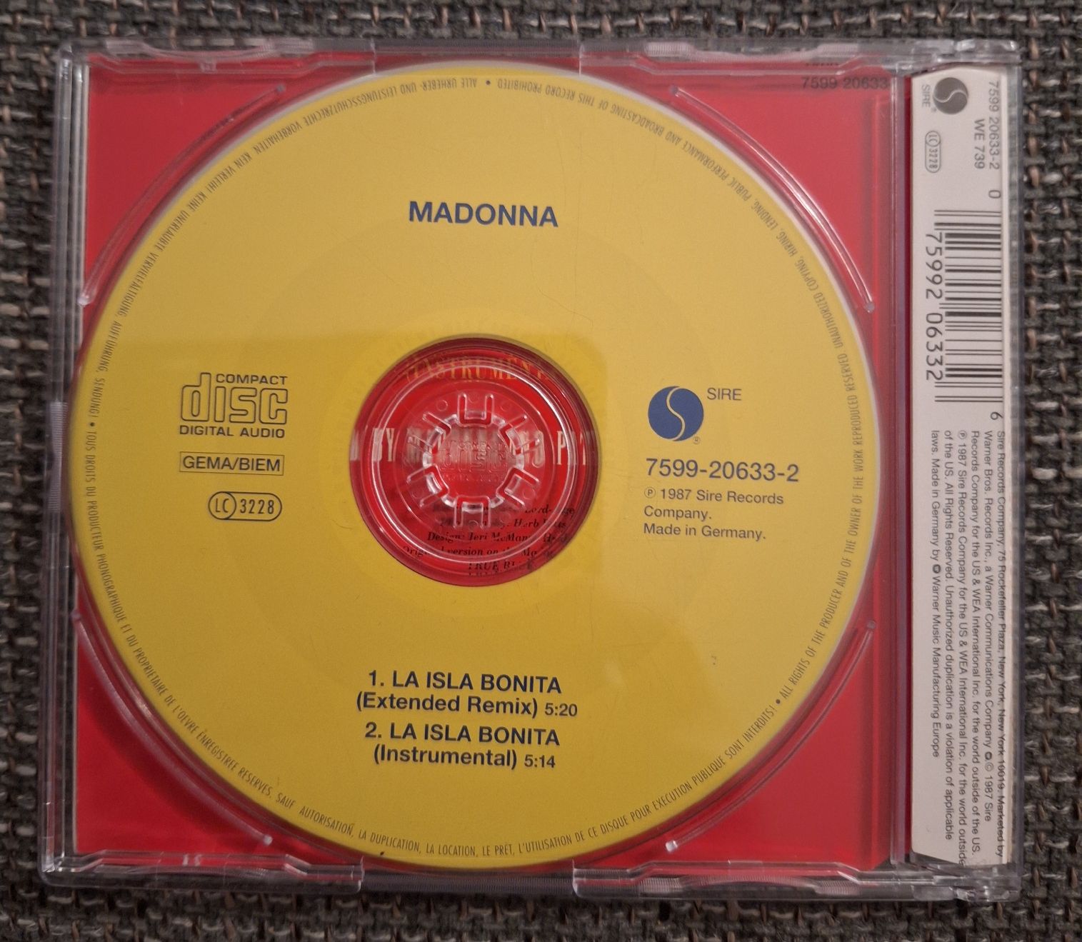 CDs: Madonna La Isla Bonita CD Maxi – Gebraucht aus Luzern von  1