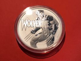 WOLVERINE 1 UNZE OZ MARVEL RAR SILBER letzte Stück SELTEN