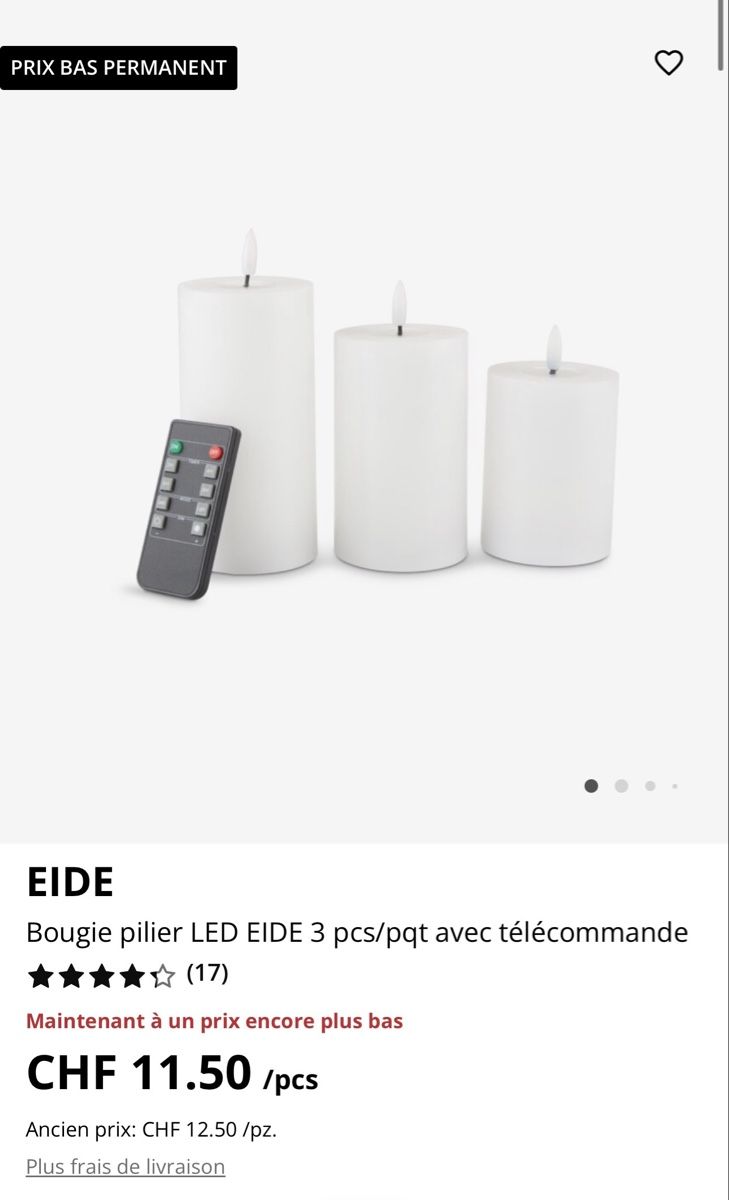 Candele: Bougie led set x2 – Nuovo (secondo la descrizione) da Monthey venduto da cio_77wf 4
